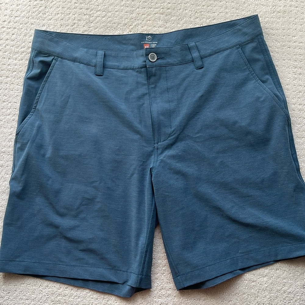 Southern Tide Heather T3 Gulf 9 Inch Performance Short
